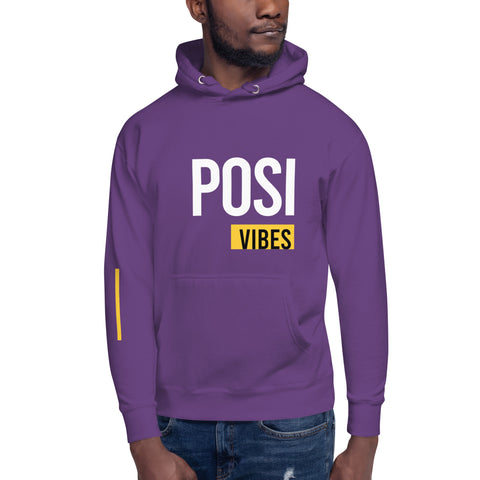Teesafrique Sustainable Positive vibes Only Unisex Hoodie