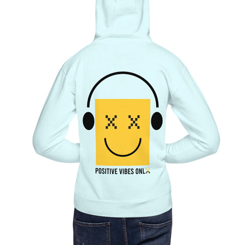 Teesafrique Sustainable Positive vibes Only Unisex Hoodie