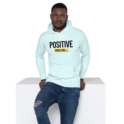 Teesafrique Sustainable Positive Vibes Only Unisex Hoodie