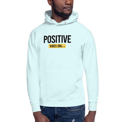 Teesafrique Sustainable Positive Vibes Only Unisex Hoodie