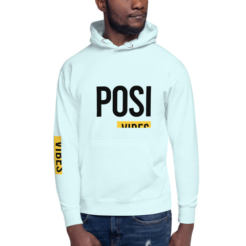 Teesafrique Sustainable Positive Vibes Only Unisex Hoodie