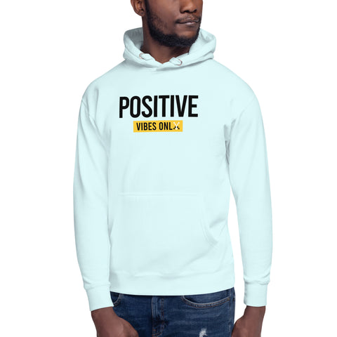 Teesafrique Sustainable Positive vibes Only Unisex Hoodie
