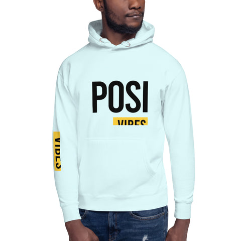 Teesafrique Sustainable Positive vibes Only Unisex Hoodie