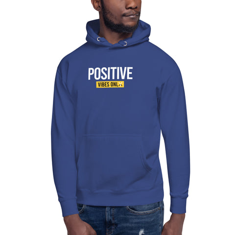 Teesafrique Sustainable Positive Vibes Only Unisex Hoodie