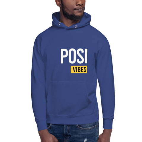 Teesafrique Sustainable Positive Vibes Only Unisex Hoodie