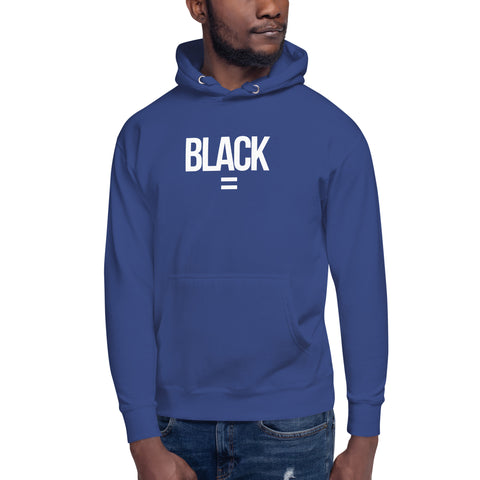 Teesafrique Sustainable Black Is Statement Unisex Hoodie