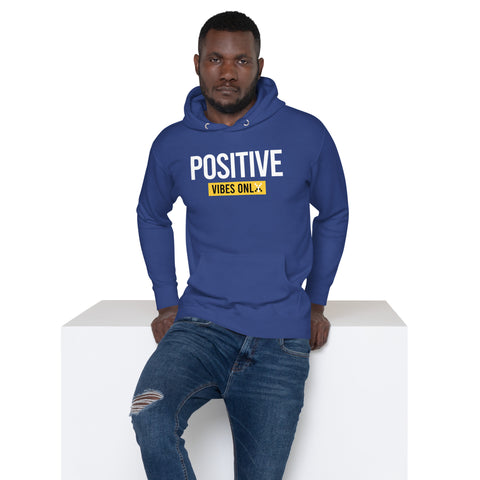 Teesafrique Sustainable Positive Vibes Only Unisex Hoodie