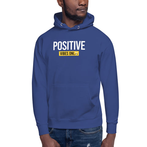 Teesafrique Sustainable Positive vibes Only Unisex Hoodie