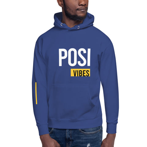 Teesafrique Sustainable Positive vibes Only Unisex Hoodie