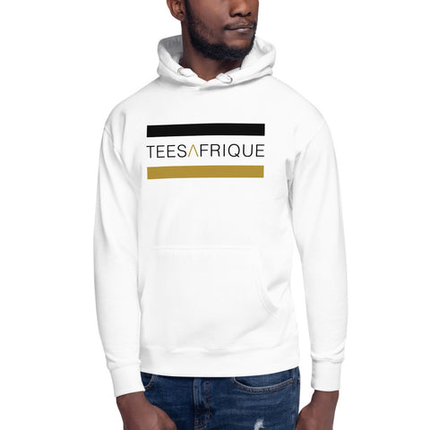 Teesafrique Classic Band Script Logo Print Men's Hoodie