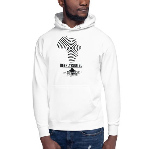 Teesafrique Deeply Rooted Print Men's Hoodie