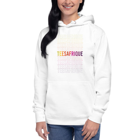 Teesafrique Graphic Rainbow Print Women's Hoodie