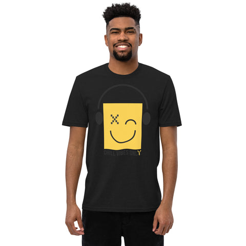 Teesafrique Sustainable Chill Vibes Only Emoji Statement Unisex recycled t-shirt