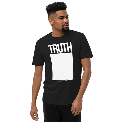 Teesafrique Sustainable Truth Outside the box Statement Unisex recycled t-shirt