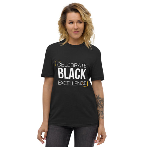 Teesafrique Sustainable Celebrate Black Excellence Statement piece bL Unisex recycled t-shirt