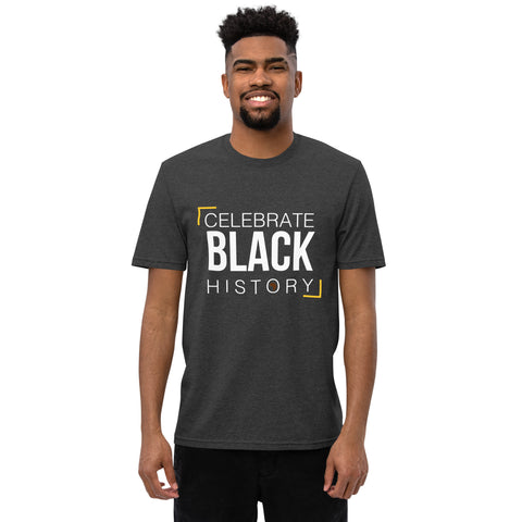 Teesafrique Sustainable Celebrate Black History Statement piece Unisex recycled t-shirt