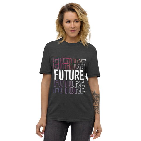 Teesafrique Sustainable Future bLK Unisex recycled t-shirt