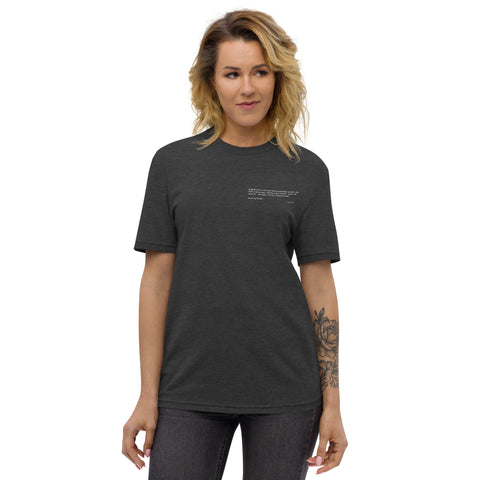 Teesafrique Sustainable Statement piece Unisex recycled t-shirt