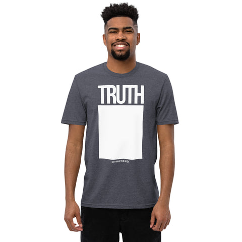 Teesafrique Sustainable Truth Outside the box Statement Unisex recycled t-shirt