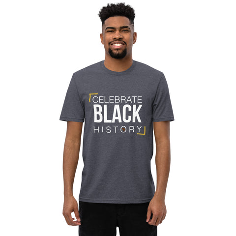 Teesafrique Sustainable Celebrate Black History Statement piece Unisex recycled t-shirt
