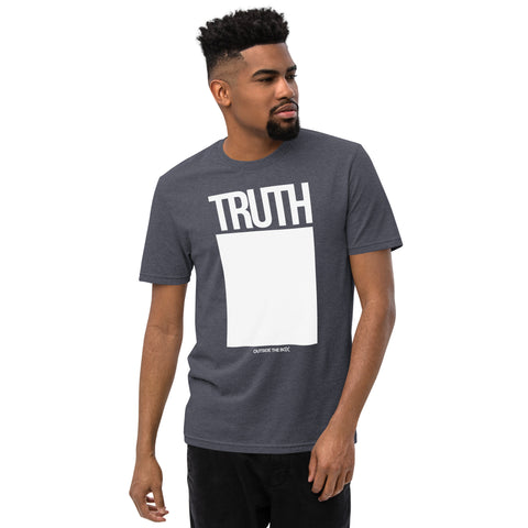 Teesafrique Sustainable Truth Outside the box Statement Unisex recycled t-shirt