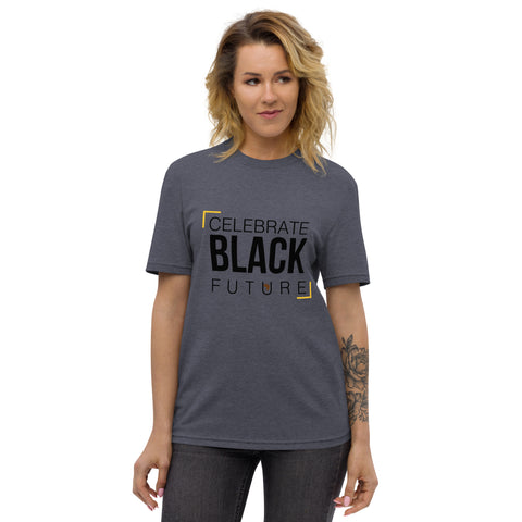 Teesafrique Sustainable Celebrate Black Future Statement piece bL Unisex recycled t-shirt