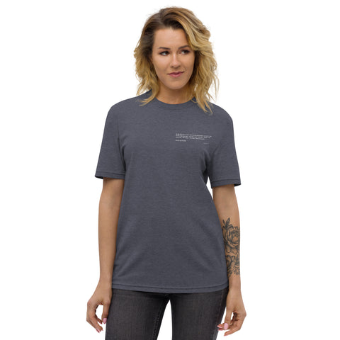 Teesafrique Sustainable Statement piece Unisex recycled t-shirt