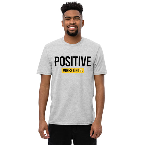 Teesafrique Sustainable Positive Vibes Only Statement Unisex recycled t-shirt