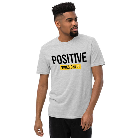 Teesafrique Sustainable Positive Vibes Only Statement Unisex recycled t-shirt