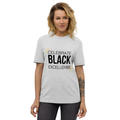 Teesafrique Sustainable Celebrate Black Excellence Statement piece bL Unisex recycled t-shirt