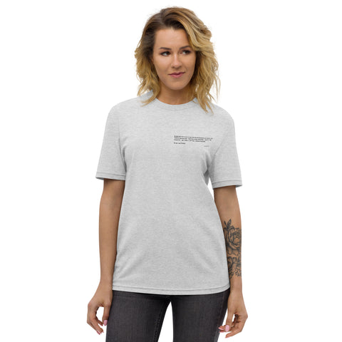 Teesafrique Sustainable Statement piece Unisex recycled t-shirt