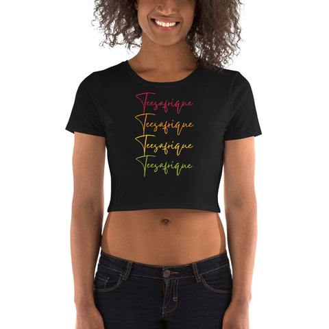 Teesafrique Sustainable Graphic Women’s Crop Tee