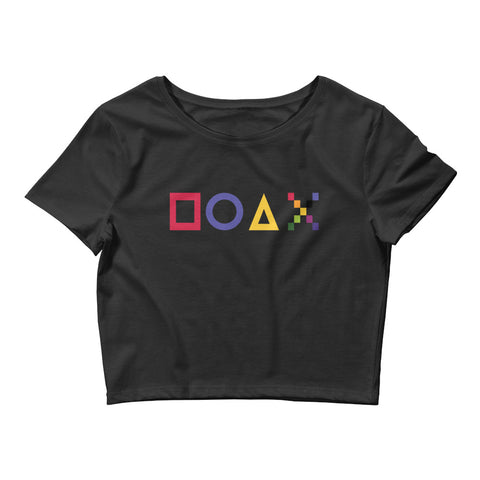 Teesafrique Sustainable Game Graphic Women’s Crop Tee