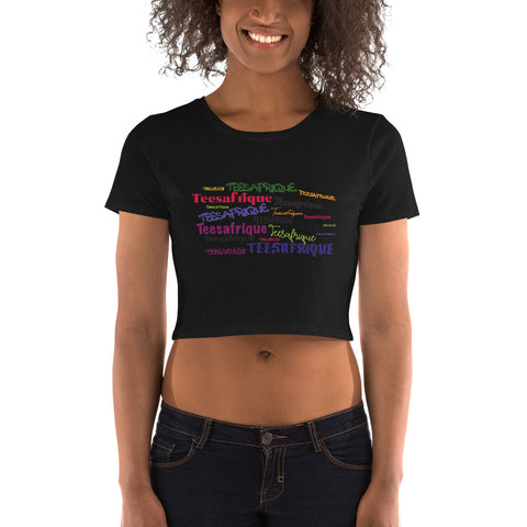 Teesafrique Sustainable Graphic Women’s Crop Tee