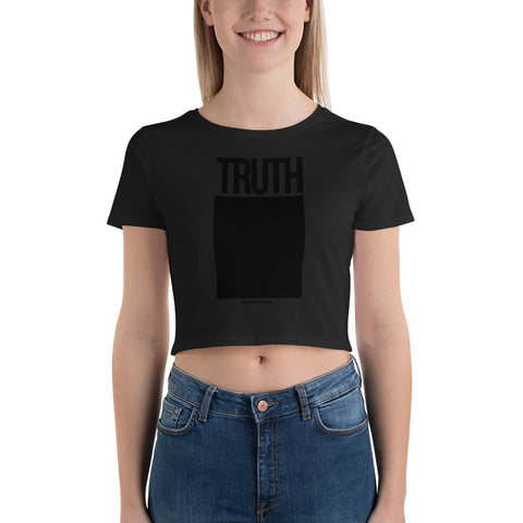Teesafrique Sustainable Truth Outside The Box Streetics Crop Top