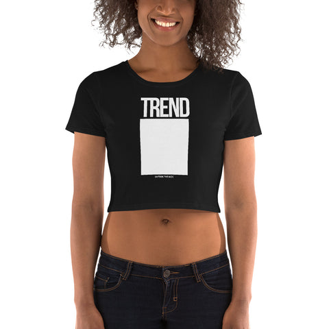 Teesafrique Sustainable Trend Outside The Box Streetics Crop Top
