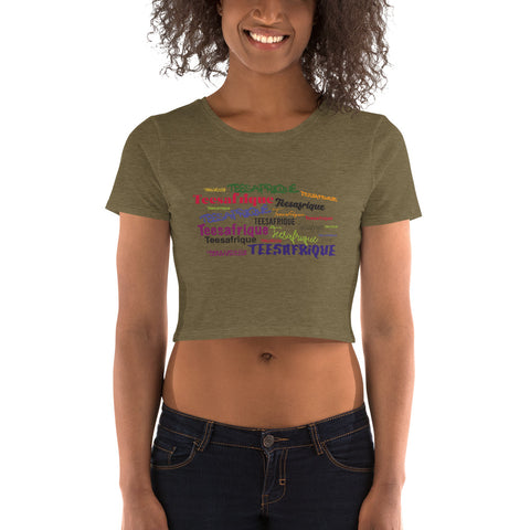 Teesafrique Sustainable Graphic Women’s Crop Tee