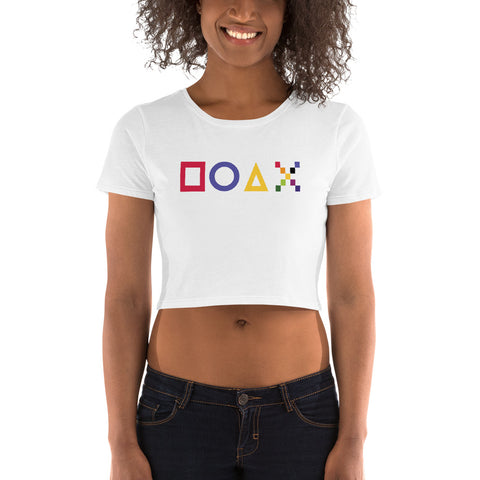 Teesafrique Sustainable Game Graphic Women’s Crop Tee
