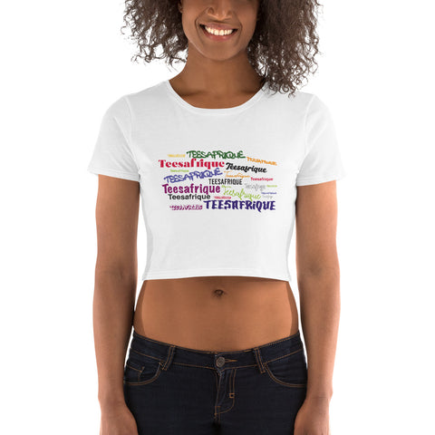 Teesafrique Sustainable Graphic Women’s Crop Tee