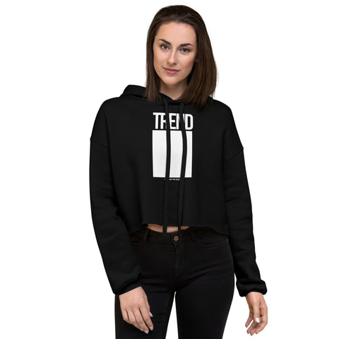 Teesafrique Sustainable Trend Outside the box Crop Hoodie Crop Hoodie