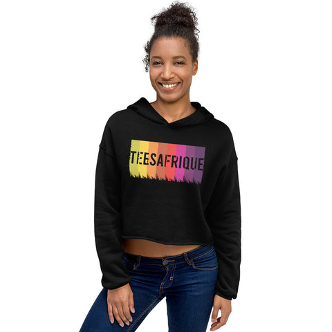 Teesafrique Sustainable Streetics Crop Hoodie