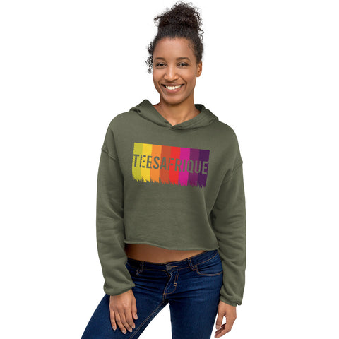 Teesafrique Sustainable Streetics Crop Hoodie