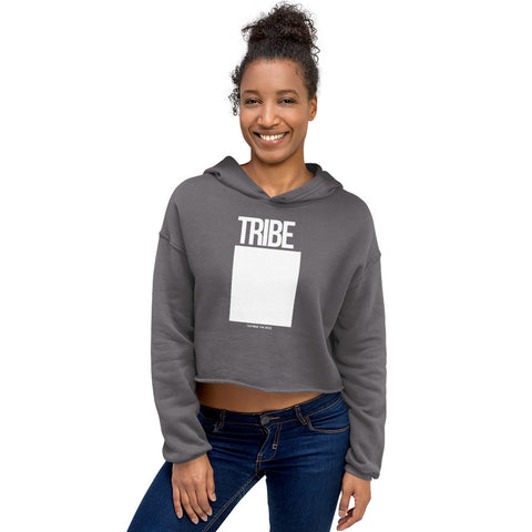 Teesafrique Sustainable Tribe Outside the box Crop Hoodie Crop Hoodie