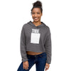 Teesafrique Sustainable Tribe Outside the box Crop Hoodie Crop Hoodie