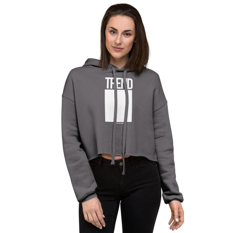 Teesafrique Sustainable Trend Outside the box Crop Hoodie Crop Hoodie