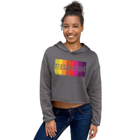 Teesafrique Sustainable Streetics Crop Hoodie
