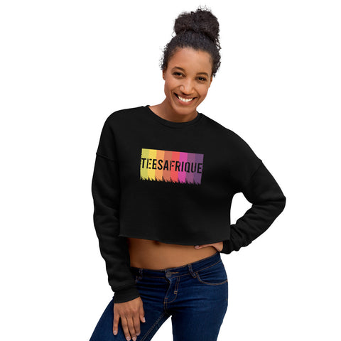 Teesafrique Sustainable Sweatshirt Crop Sweatshirt