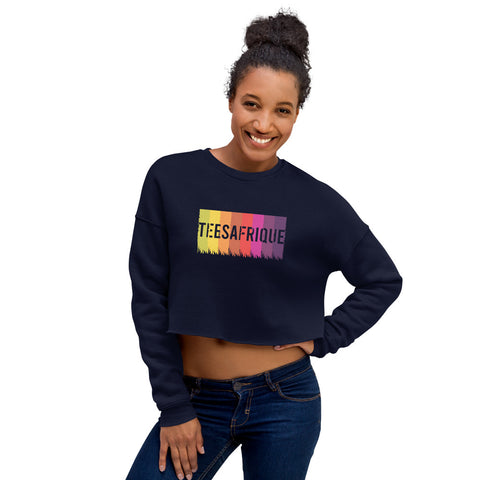 Teesafrique Sustainable Sweatshirt Crop Sweatshirt