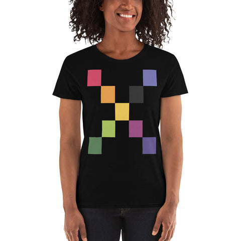 Teesafrique Sustainable Graphic Women's Short Sleeve T-Shirt