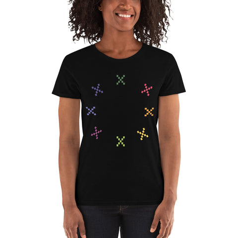 Teesafrique Sustainable Graphic Women's Short Sleeve T-Shirt